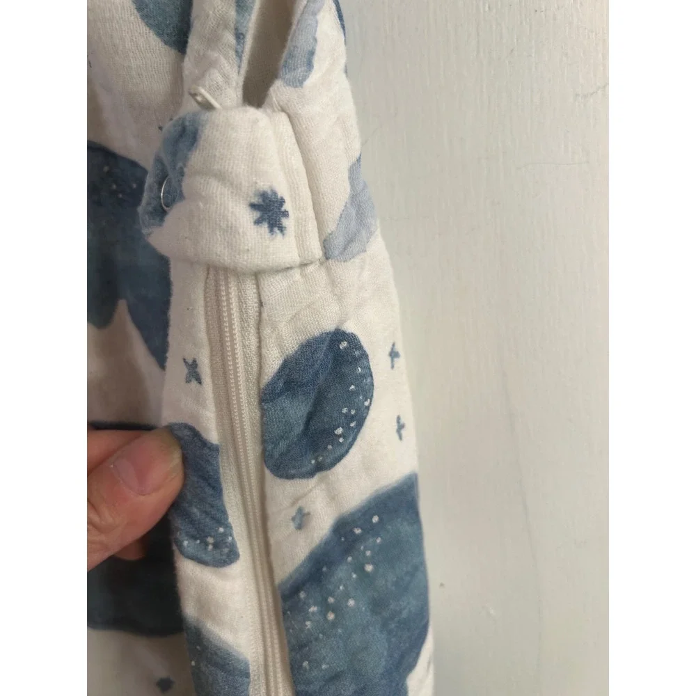 Crane Baby Sleep Sack 0-9 Month Blue Whale Muslin 1.2 TOG Kids Wearable Blanket